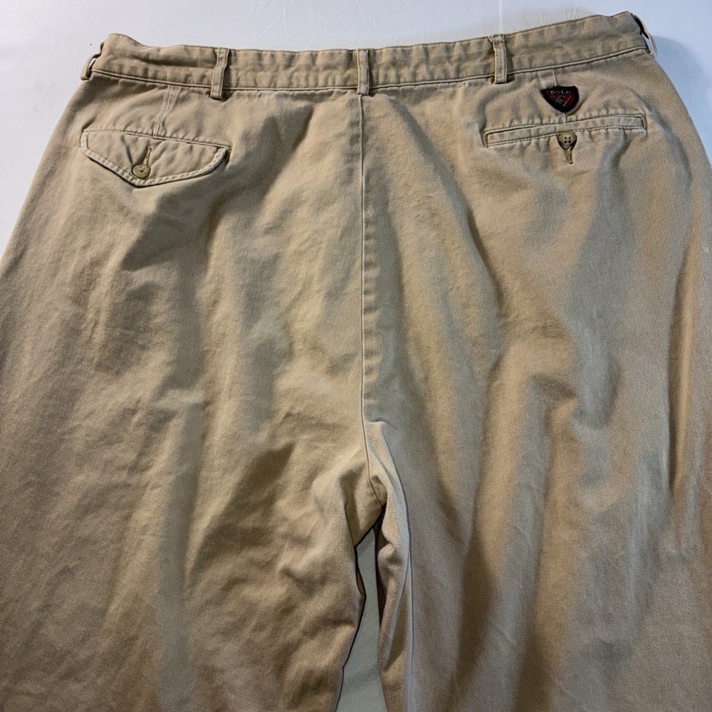 Polo Ralph Lauren Golf Khaki VTG Chino Pants Men's 40x32 Beige - Picture 12 of 16